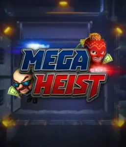 Get ready for the thrilling world of the Mega Heist game by Relax Gaming, highlighting mischievous characters ready to pull off a big score. This graphic portrays the drama of the heist with its striking logo and an ominous vault backdrop. Great for fans of heist movies, offering a gripping adventure. 