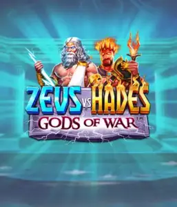 Experience the mythological battlefield of the Zeus vs Hades: Gods of War game by Pragmatic Play, featuring Zeus with his thunderbolt alongside the fiery Hades with his scepter. This image captures the dramatic clash between these mythic figures, set against a dynamic backdrop. Ideal for lovers of epic tales, delivering a thrilling gaming experience. 